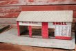 画像1: dp-200301-64 SHELL Service Station / 1950's-1960's Tin Toy