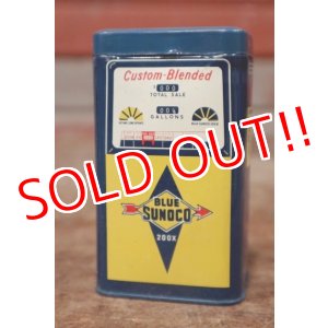 画像: dp-200301-67 BLUE SUNOCO 200X / Gas Pump Coin Bank