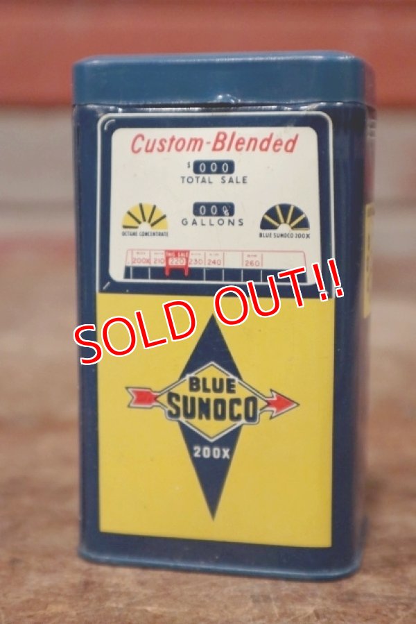 画像1: dp-200301-67 BLUE SUNOCO 200X / Gas Pump Coin Bank