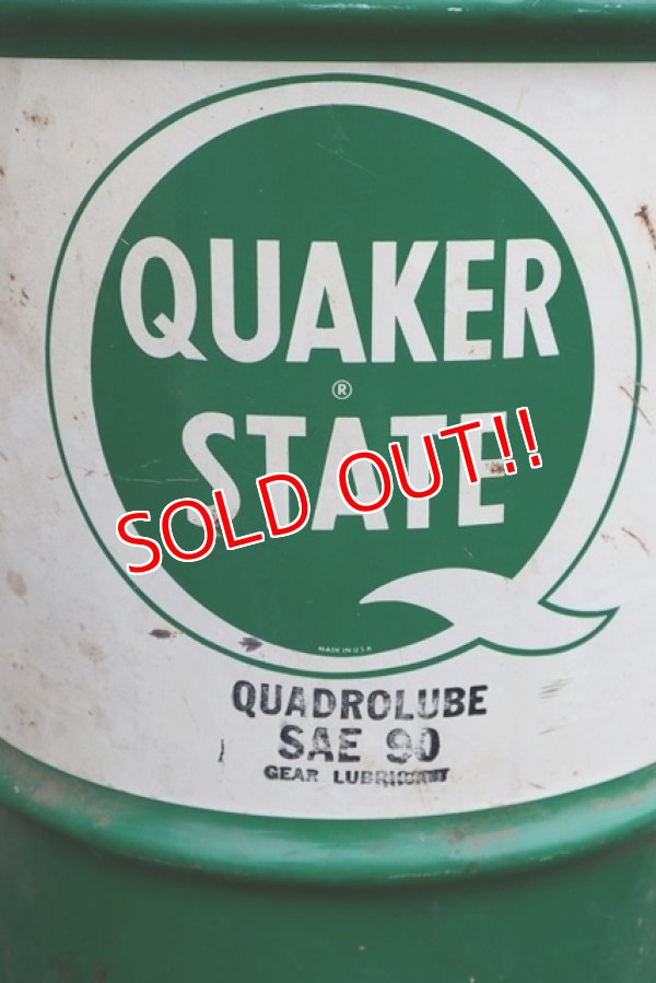 画像2: dp-200401-01 QUAKER STATE / 1970's 120 LBS. Motor Oil Can
