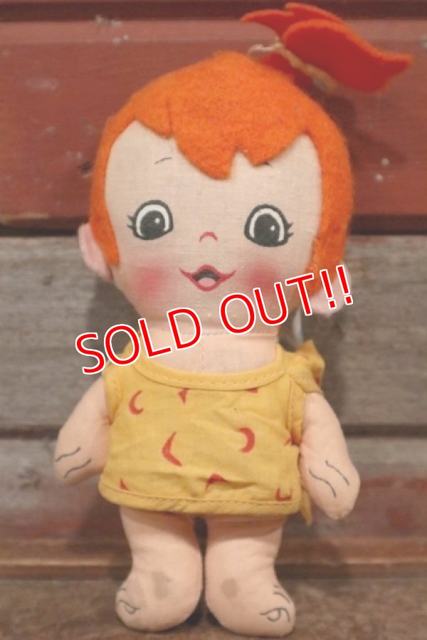 画像5: ct-200403-34 The Flintstones / Knickerbocker 1970's Cloth Doll Set