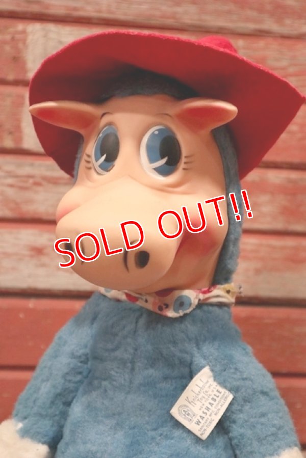 画像2: ct-200403-01 Quick Draw McGraw / Knickerbocker 1950's Rubber Face Doll
