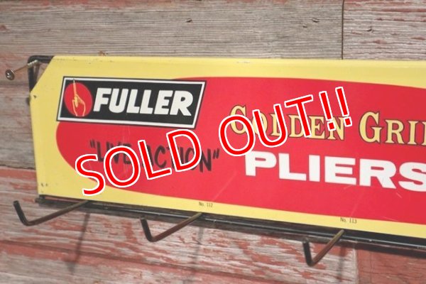 画像2: dp-200401-18 FULLER / 1970's-1980's Golden Grip Pliers Hook Display