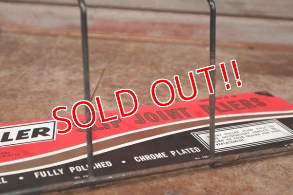 画像6: dp-200401-17 FULLER / 1970's-1980's Slip Joint Pliers Hook Display