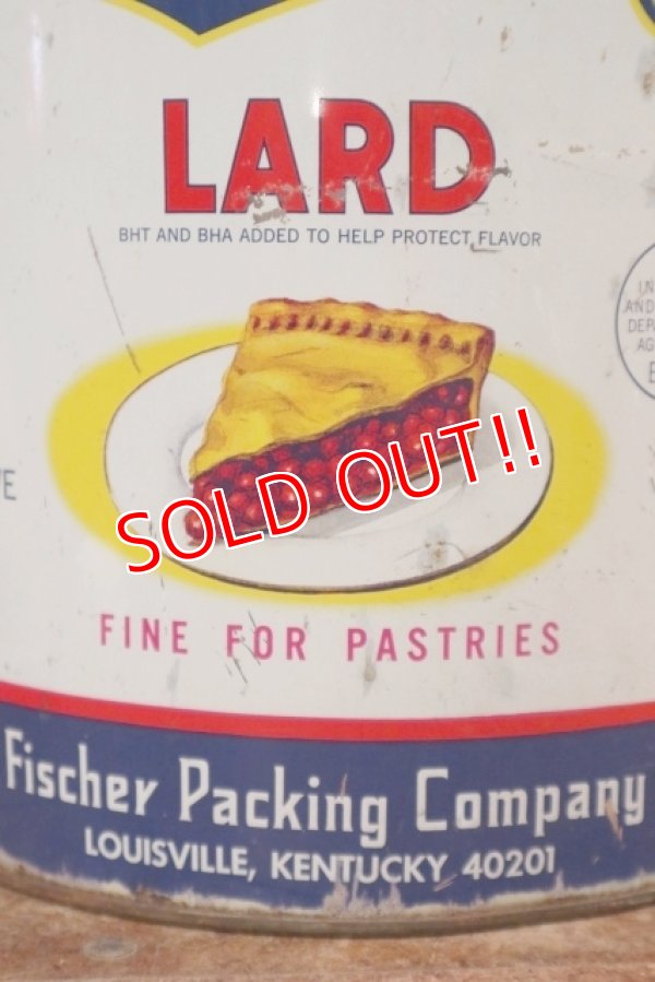 画像2: dp-200403-24 FISCHER'S / Vintage Lard Can
