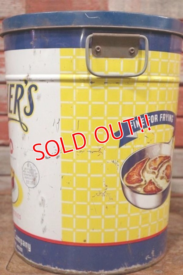 画像7: dp-200403-24 FISCHER'S / Vintage Lard Can