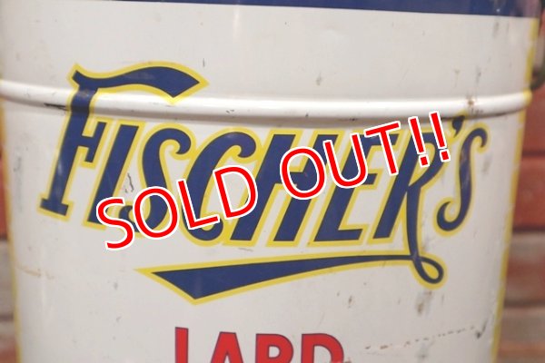 画像3: dp-200403-24 FISCHER'S / Vintage Lard Can