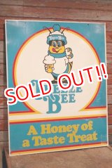 画像: dp-200301-01 Freeze Bee / Vintage Double Sided Sign