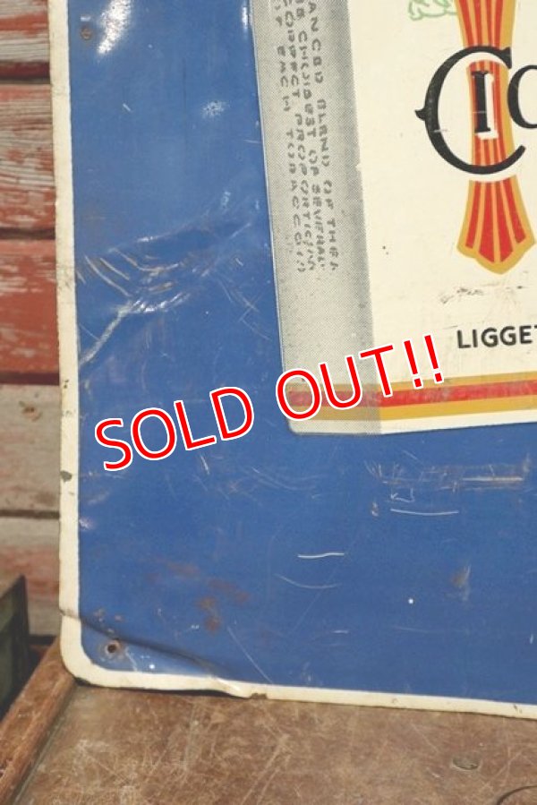 画像7: dp-200403-05 CHESTERFIELD / 1950's Metal Sign