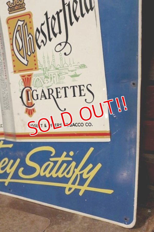 画像5: dp-200403-05 CHESTERFIELD / 1950's Metal Sign