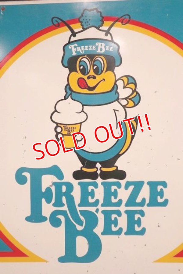 画像4: dp-200301-01 Freeze Bee / Vintage Double Sided Sign