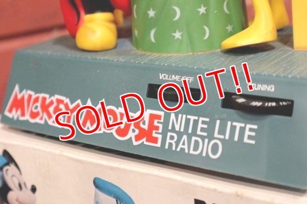 画像6: ct-200401-22 Mickey Mouse & Donald Duck / 1970's Nite-Lite Radio