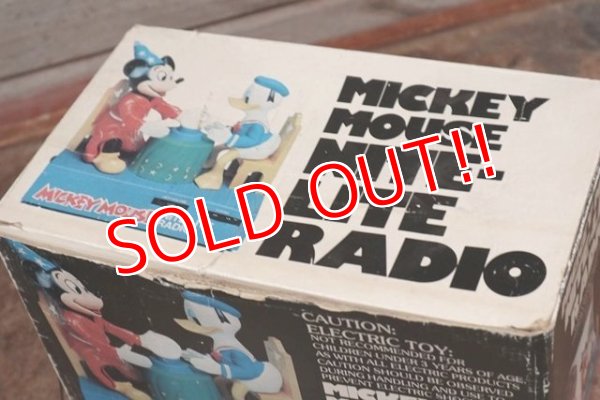 画像11: ct-200401-22 Mickey Mouse & Donald Duck / 1970's Nite-Lite Radio