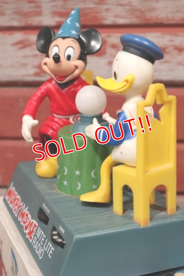 画像5: ct-200401-22 Mickey Mouse & Donald Duck / 1970's Nite-Lite Radio
