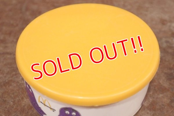 画像5: ct-200403-56 McDonald's / Grimace 1980's Plastic Bowl