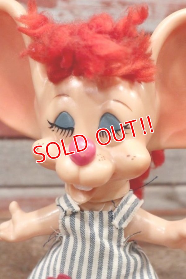 画像2: ct-200403-67 ROYALTY Industries / 1970's Roy Des of Fla Mouse Coin Bank "Rosy"