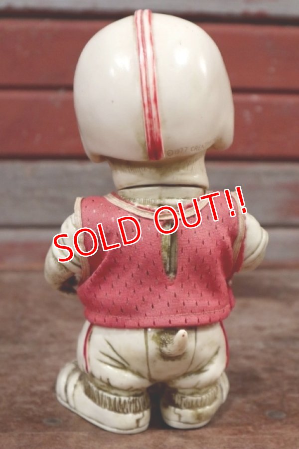 画像6: ct-200403-69 CREATIVE MFG INC, 1977 Football Dog Bank