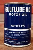 画像3: dp-200403-17 GULF / 1940's-1950's GULFLUBE H.D. 1QT Motor Oil Can