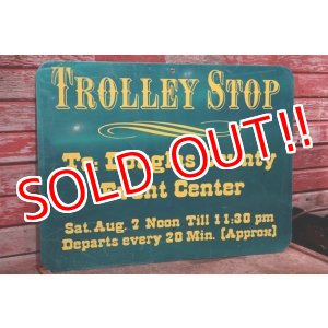 画像: dp-200403-09 TROLLEY STOP SIGN