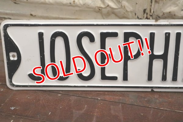 画像2: dp-200403-08 Road Sign "JOSEPHINE ST."