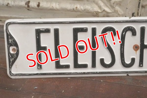 画像2: dp-200403-07 Road Sign "FLEISCHMAN LN."