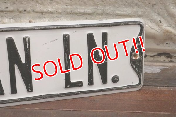 画像4: dp-200403-07 Road Sign "FLEISCHMAN LN."