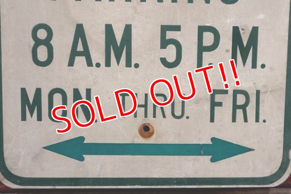 画像4: dp-200403-06 Road Sign "TWO HOUR PARKING"