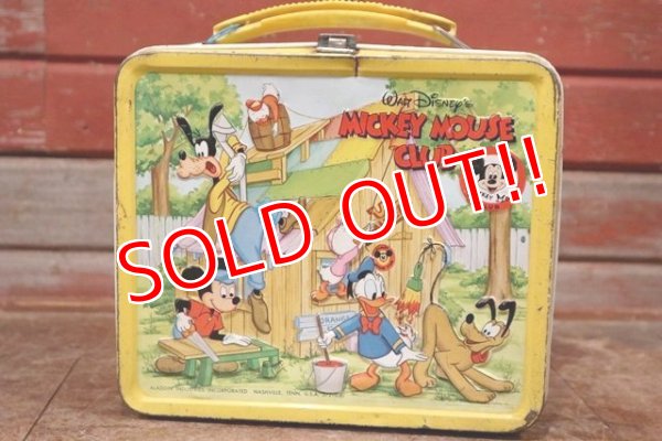 画像1: ct-200403-24 Mickey Mouse Club / Araddin 70's Lunchbox