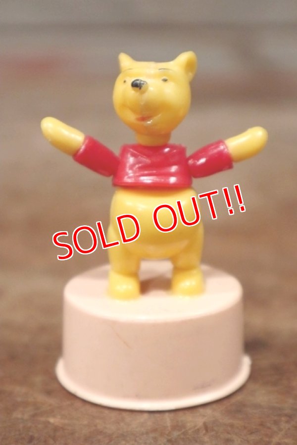 画像1: ct-121211-06 Winnie the Pooh / Kohner Bros 1970's Mini Push Puppet