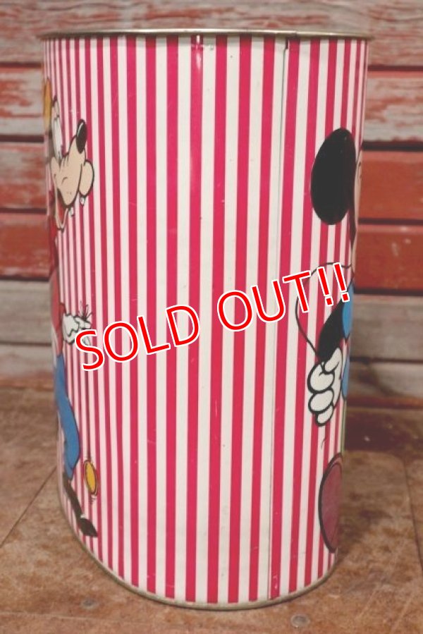 画像6: ct-200403-19 Mickey Mouse,Donald Duck and Goofy / Cheinco 1970's Trash Box
