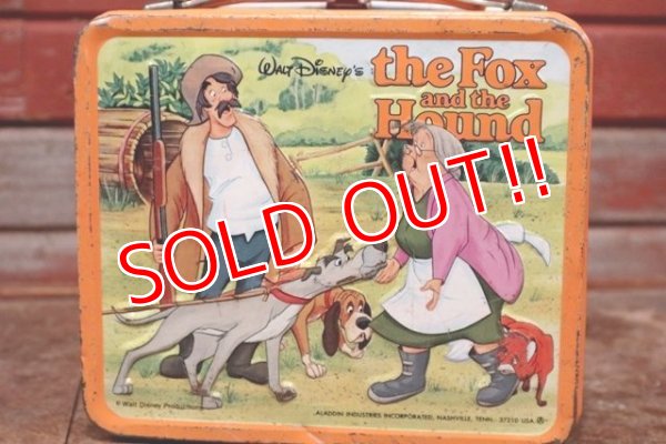 画像2: ct-200403-22 the Fox and the Hound / ALADDIN 1980's Metal Lunchbox
