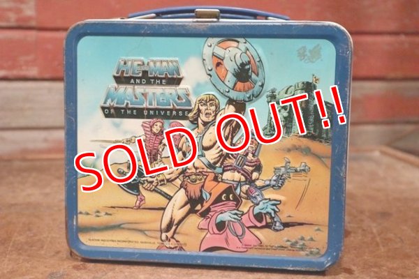 画像4: ct-200415-24 HE-MAN and the Masters of the Universe / Aladdin 1980's Metal Lunch Box
