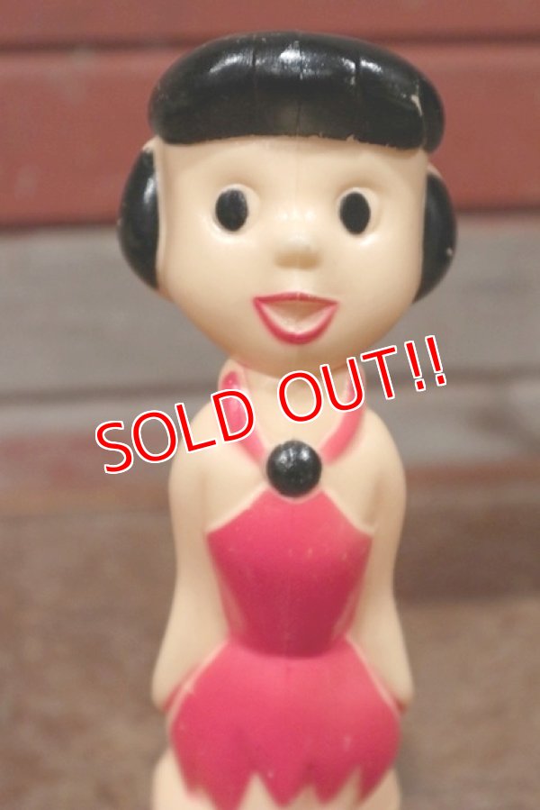 画像2: ct-200415-19 Betty Rubble / 1960's Plastic Figure