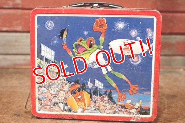 画像1: dp-200415-21 Everett AquaSox & Wienerschnitzel / 1990's Metal Lunch Box