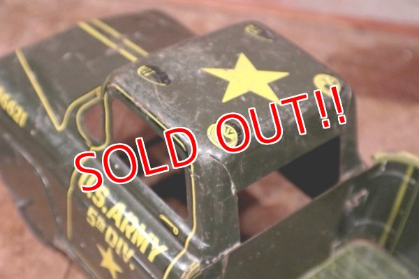 画像4: dp-200403-23 MARX 1950's U.S.ARMY 5th DIV. TRUCK