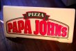 画像2: dp-200403-14 PAPA JOHN'S / Delivery Car Sign