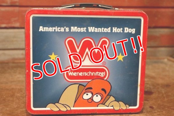 画像4: dp-200415-21 Everett AquaSox & Wienerschnitzel / 1990's Metal Lunch Box