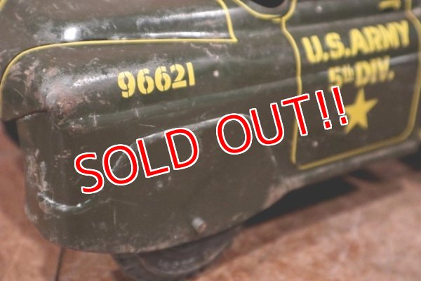 画像8: dp-200403-23 MARX 1950's U.S.ARMY 5th DIV. TRUCK