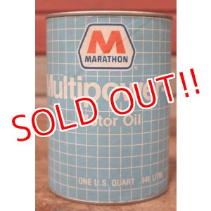 画像: dp-200415-14 MARATHON / Multipower-3 1QT Motor Oil Can 