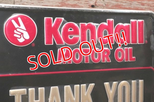 画像2: dp-200415-05 Kendall / 1980's "THANK YOU FOR YOUR BUSINESS" Sign