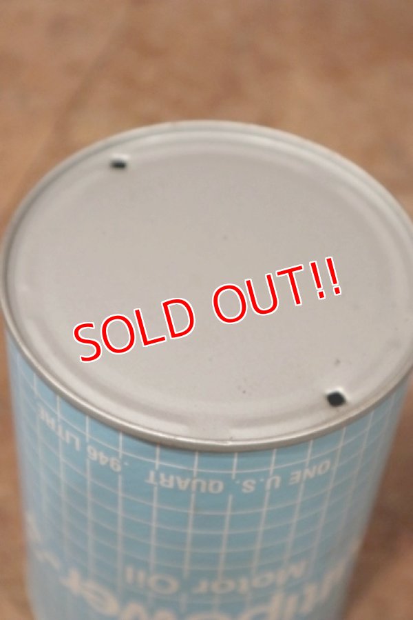 画像6: dp-200415-14 MARATHON / Multipower-3 1QT Motor Oil Can 