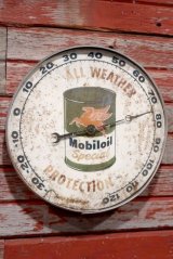 画像: dp-200415-17 Mobiloil Special / PAM 1950's Round Thermometer