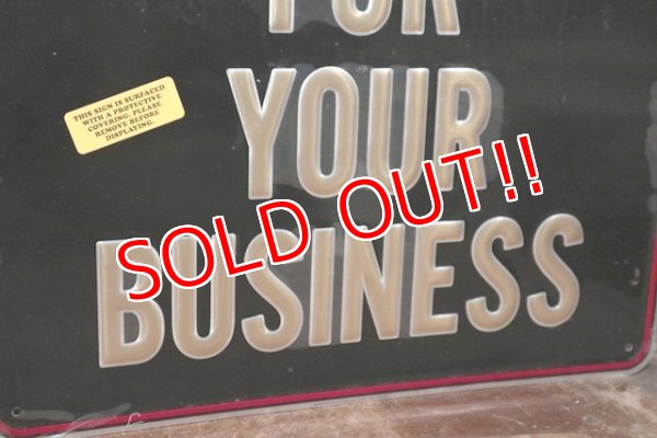 画像4: dp-200415-05 Kendall / 1980's "THANK YOU FOR YOUR BUSINESS" Sign