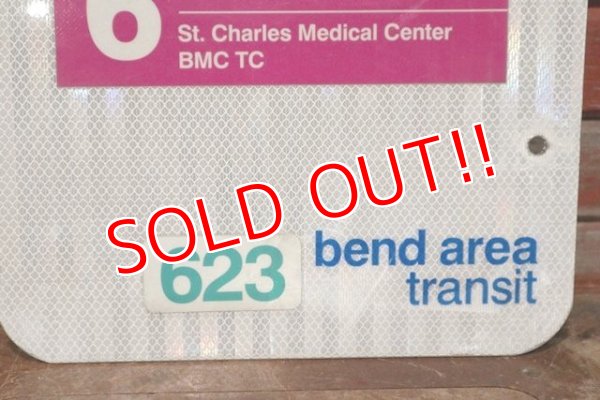 画像4: dp-200415-02 Road Sign "bend area transit bus stop"