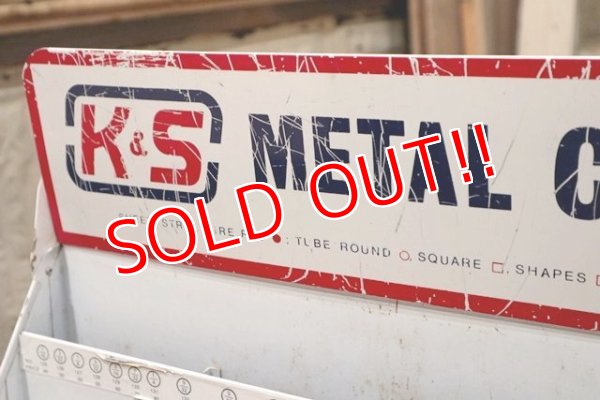 画像9: dp-200415-06 K＆S METAL CENTER / 1960's Metal Rack