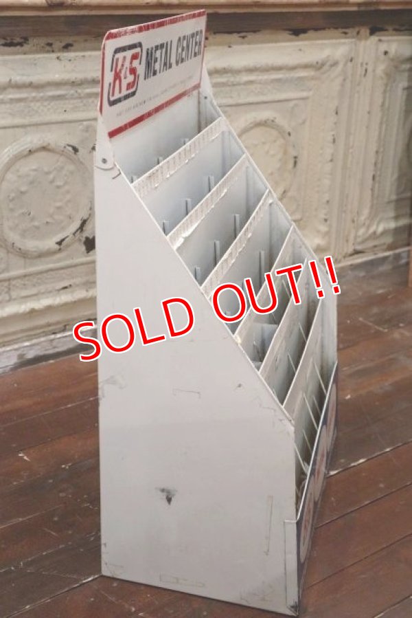 画像6: dp-200415-06 K＆S METAL CENTER / 1960's Metal Rack