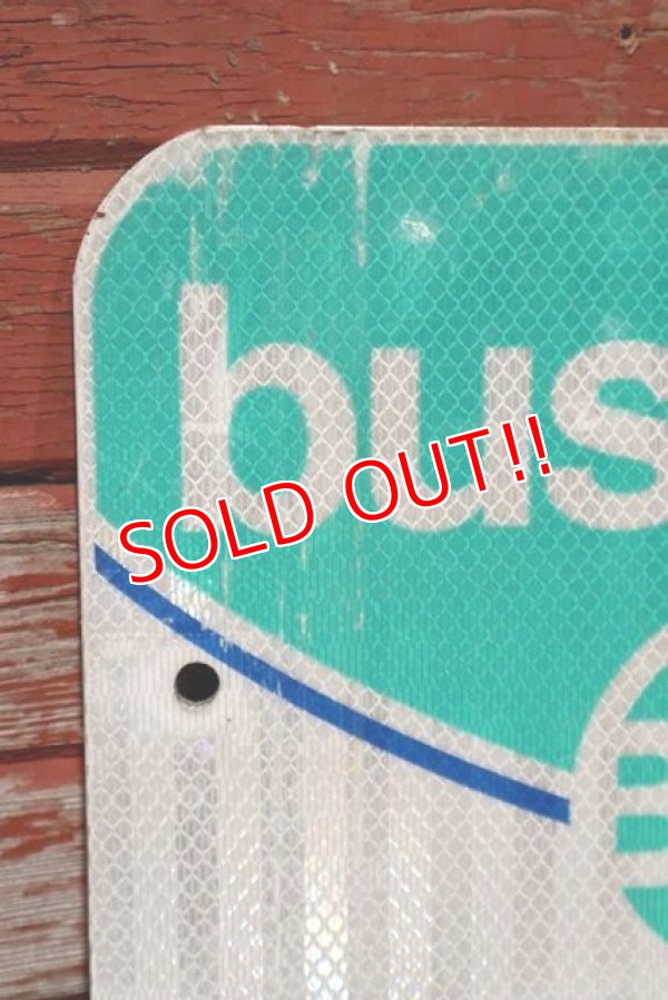 画像6: dp-200415-02 Road Sign "bend area transit bus stop"