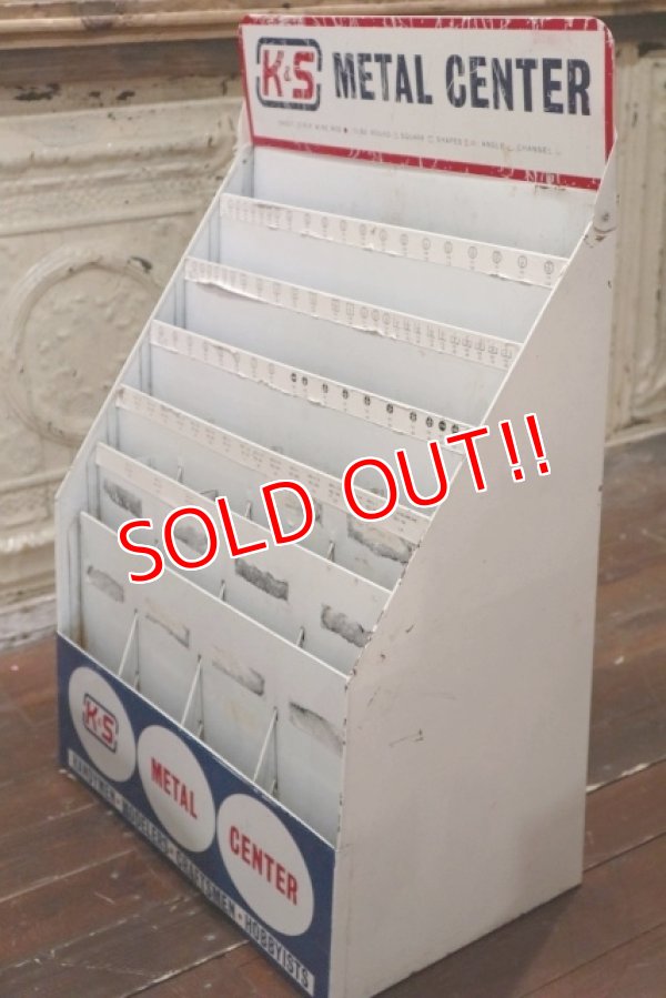 画像5: dp-200415-06 K＆S METAL CENTER / 1960's Metal Rack