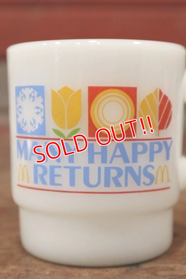 画像3: kt-200501-03 McDonald's / Many Happy Returns 1970's-1980's Anchor Hocking Mug