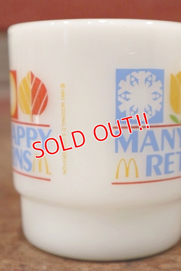 画像4: kt-200501-03 McDonald's / Many Happy Returns 1970's-1980's Anchor Hocking Mug